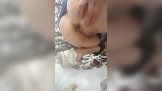 Big load out in the cold, ScatKings.com Scat Porn 19 ScatKings.com Scat Porn