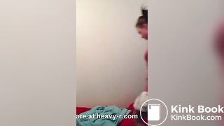 Holding Her Shit, ScatKings.com Scat Porn 7 ScatKings.com Scat Porn